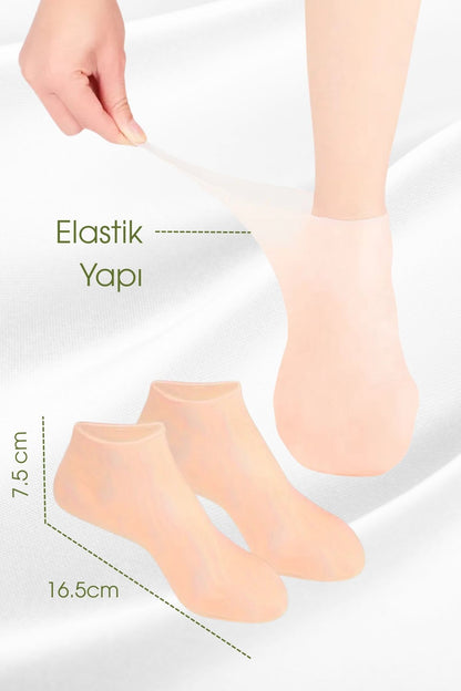Silicone Gel Foot Moisturizing Socks